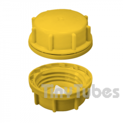 Bouchon avec Valve de Dégazage D61 Jaune
