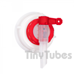 Bouchon avec Robinet Rouge D61 Débit de 5 Litre