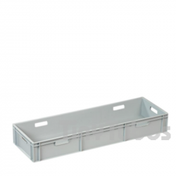Caisse de transport 400 x 1200 x 171 mm grise