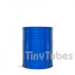 Fût métallique 50L avec 2 ouvertures (sans poignées)