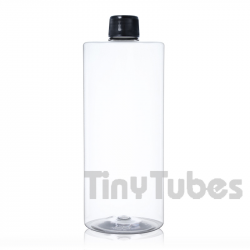 Flacon TUBE 500ml 25% R-PET Transparent