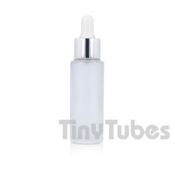 Flacon Cylindrique Lucia 30ml TALL Frosted