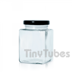 Pot CUBIC en Verre Transparent 275ml