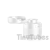 Bouchon Flip-Top Blanc 28/410 Strié Double Joint