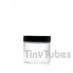 Pot en verre transparent de 160ml