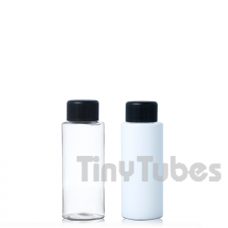 Flacon tubulaire court en PET de 75 ml