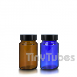Pilulier en Verre 75ml