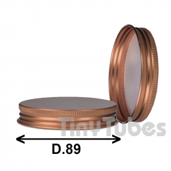 Couvercle Chicago Aluminium Cuivre brillant D89