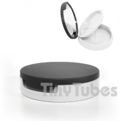 Boîtier de Maquillage de 10 ml avec Miroir, Idéal pour Poudres Compactes.