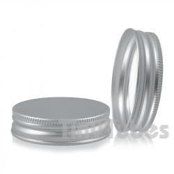 Couvercle en Aluminium Pot en Verre 5ml.