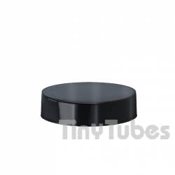 Couvercle Noir Pot en Verre 5ml