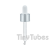 Compte-gouttes 20/410 Blanc et Aluminium