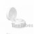 Bouchon HONEY blanc avec trou en silicone